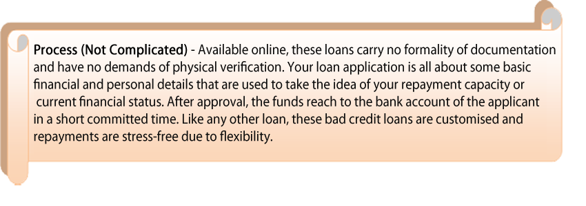 Loans for bad credit 